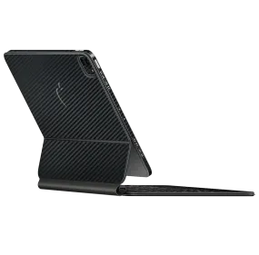 Magic Keyboard for iPad Pro 11" (2021) Textured CARBON Fibre Skin - BLACK