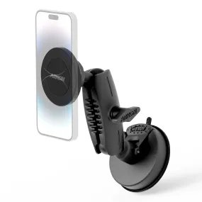 Magnetic Phone Holder with Suction Mount - MagSafe Compatible