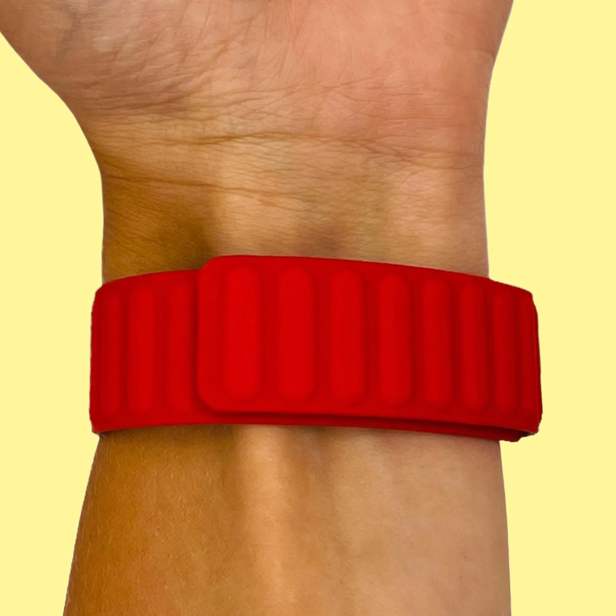 Magnetic Silicone Watch Straps Compatible with the Xiaomi Band 8 Pro