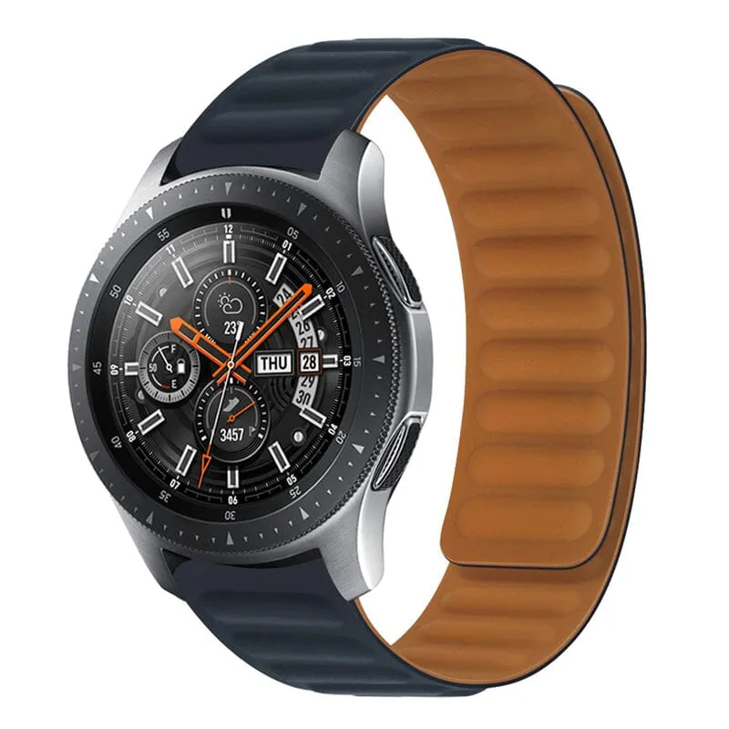 Magnetic Silicone Watch Straps Compatible with the Xiaomi Band 8 Pro