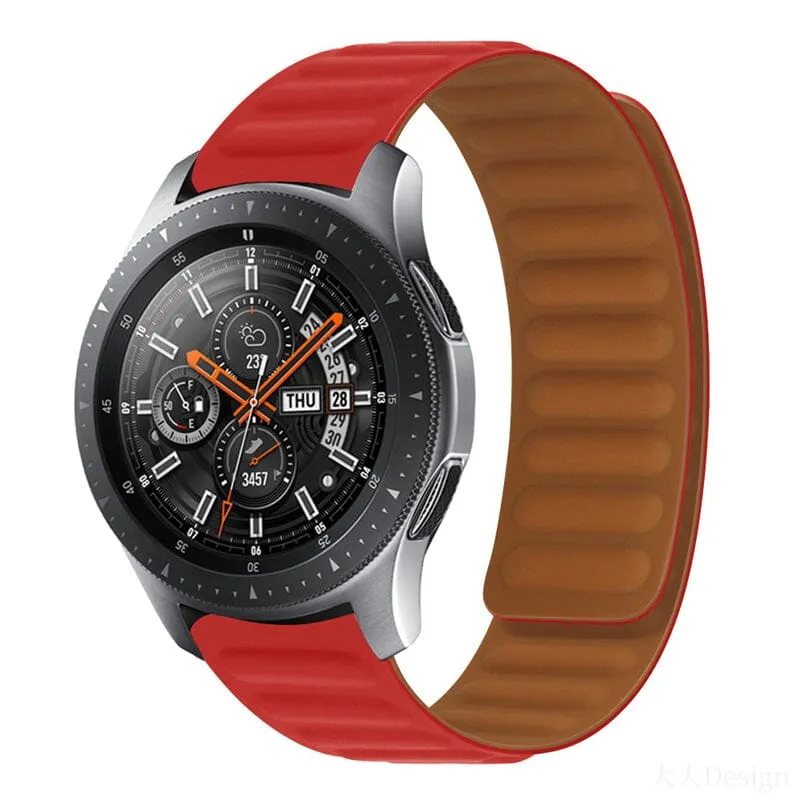 Magnetic Silicone Watch Straps Compatible with the Xiaomi Band 8 Pro