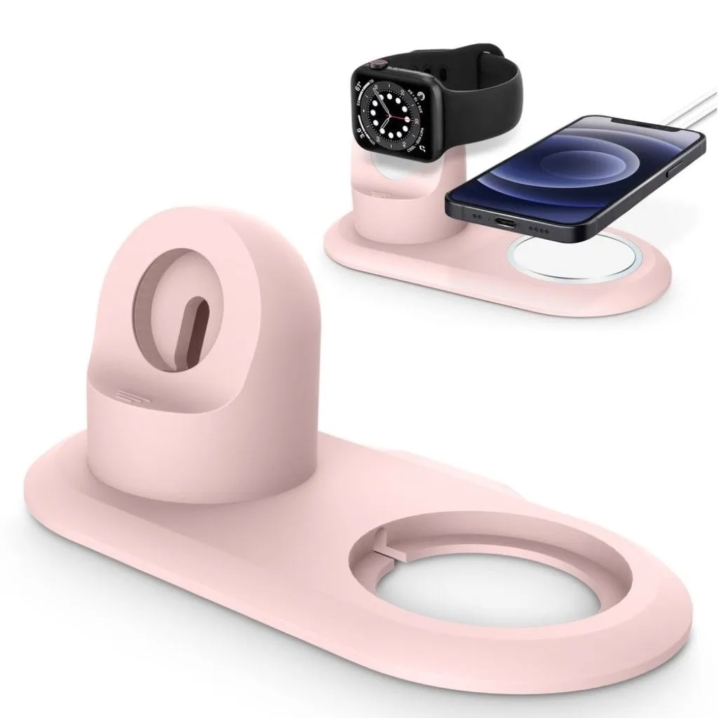 MagSafe Charger silicone charging dock station - Pink