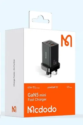 Mcdodo Gan5 Mini Fast Charger 65W