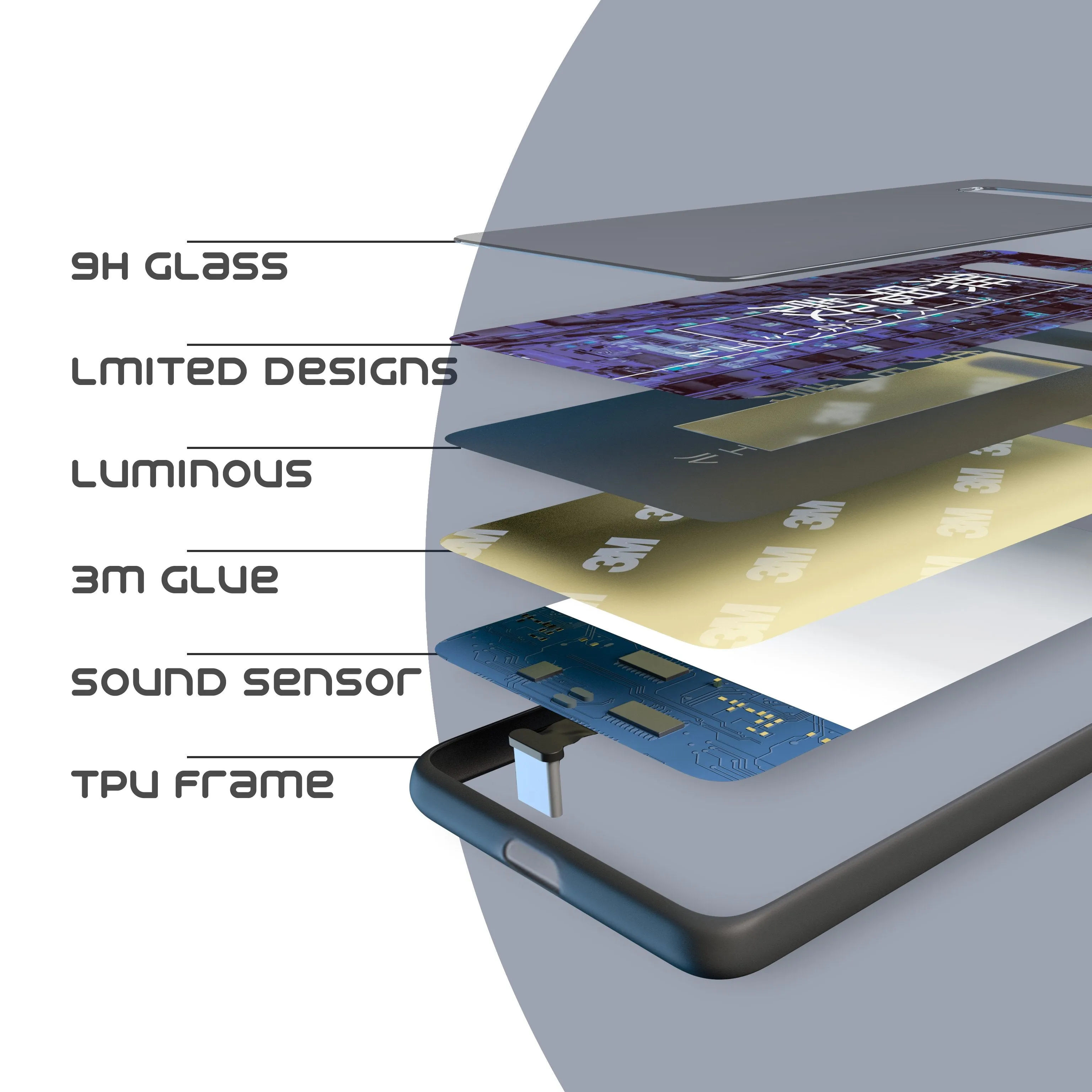 Mech Design LED Case for Samsung