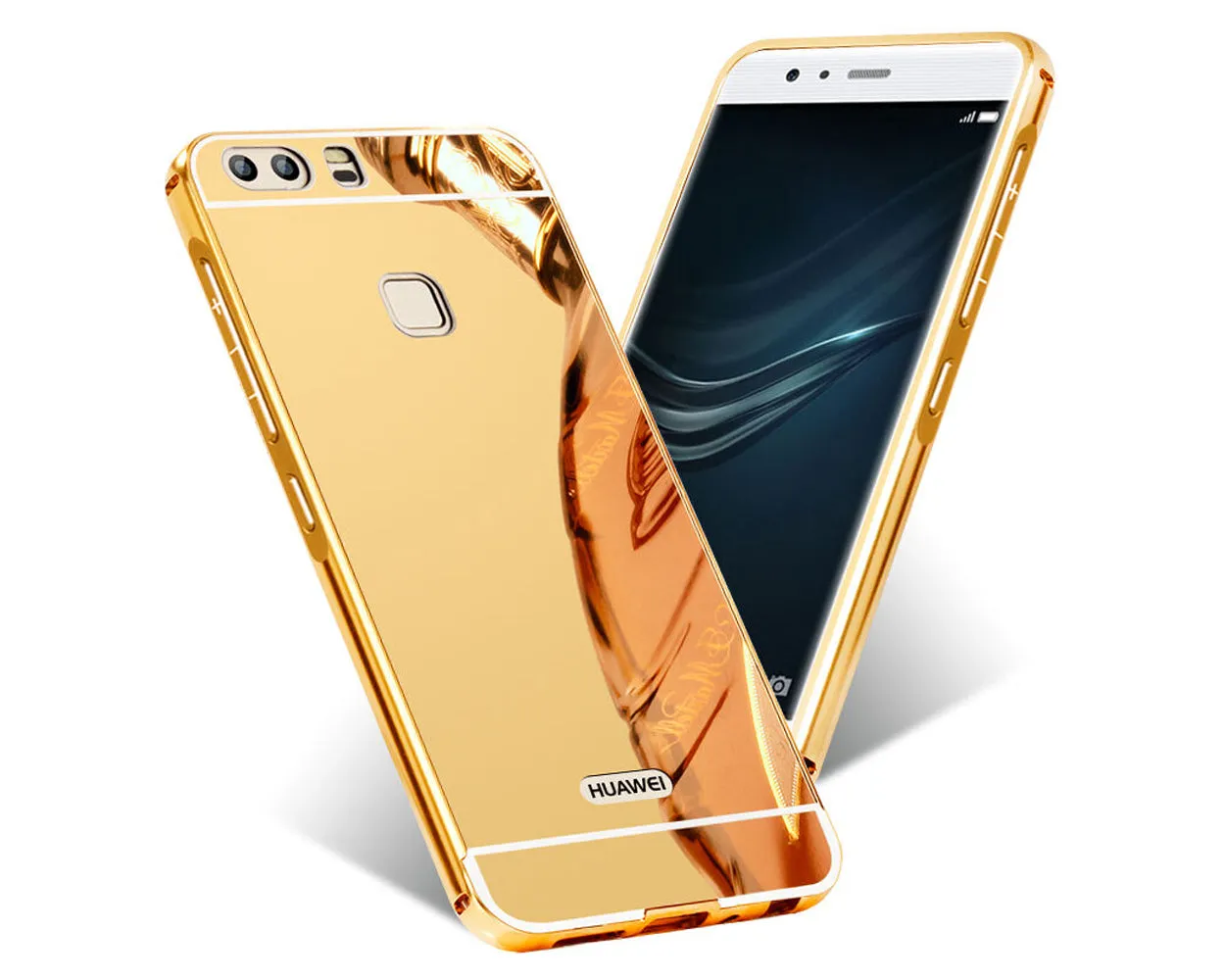 Mirror Series Huawei P10 Metal Frame Back Case