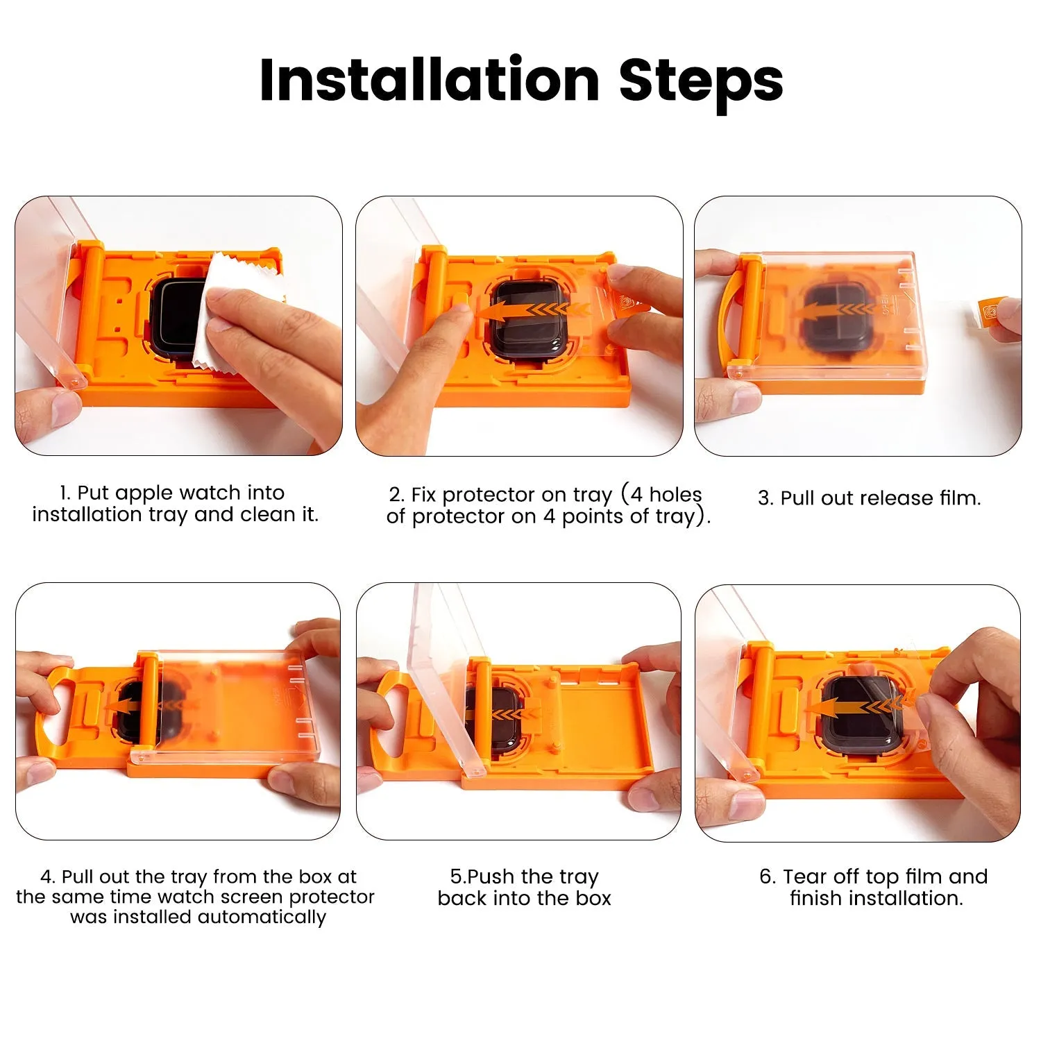 Mohave Screen Protector & Auto Alignment Tray for Apple Watch Series Ultra