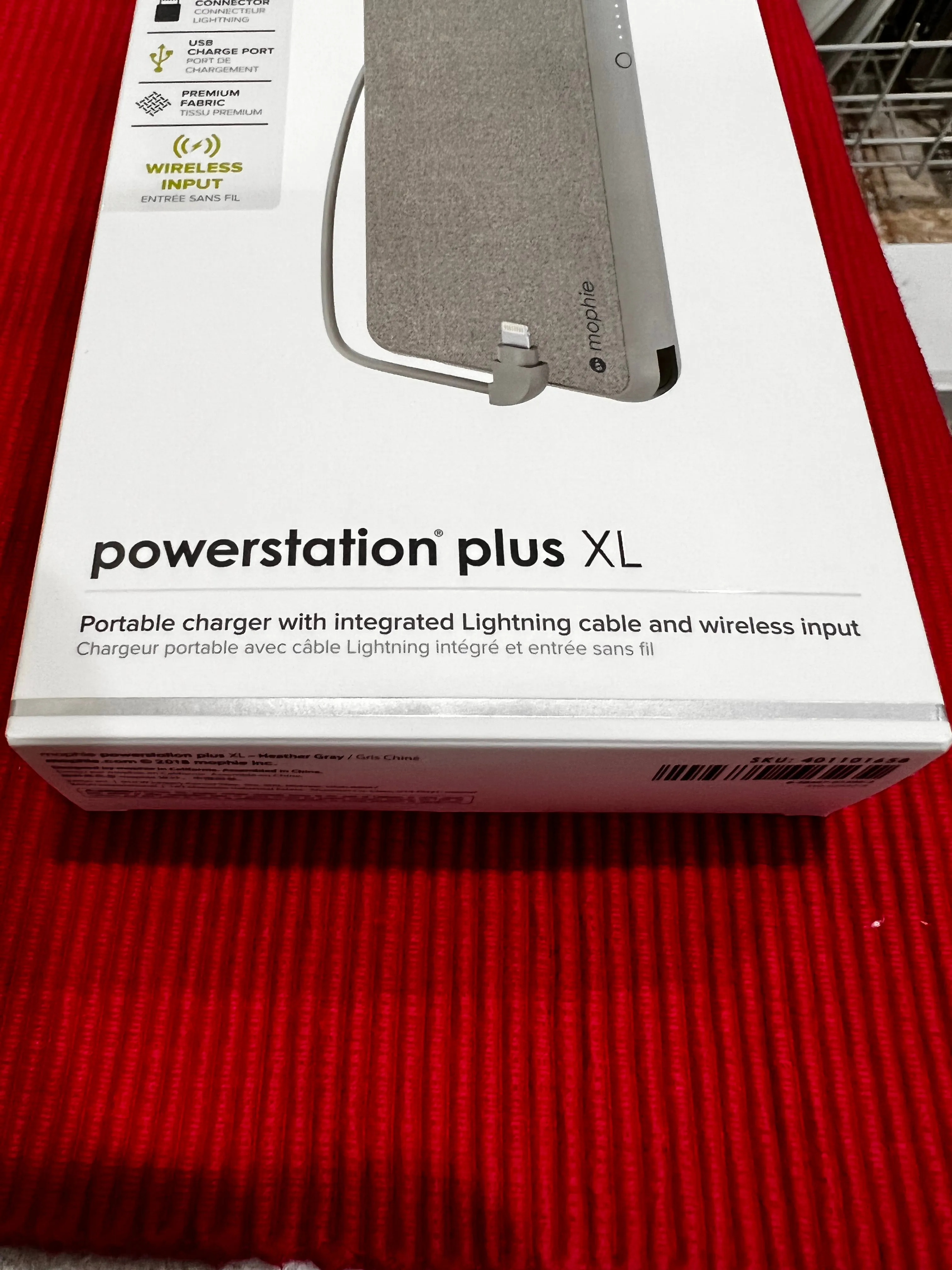 Mophie Powerstation plus XL 34 hours battery backup