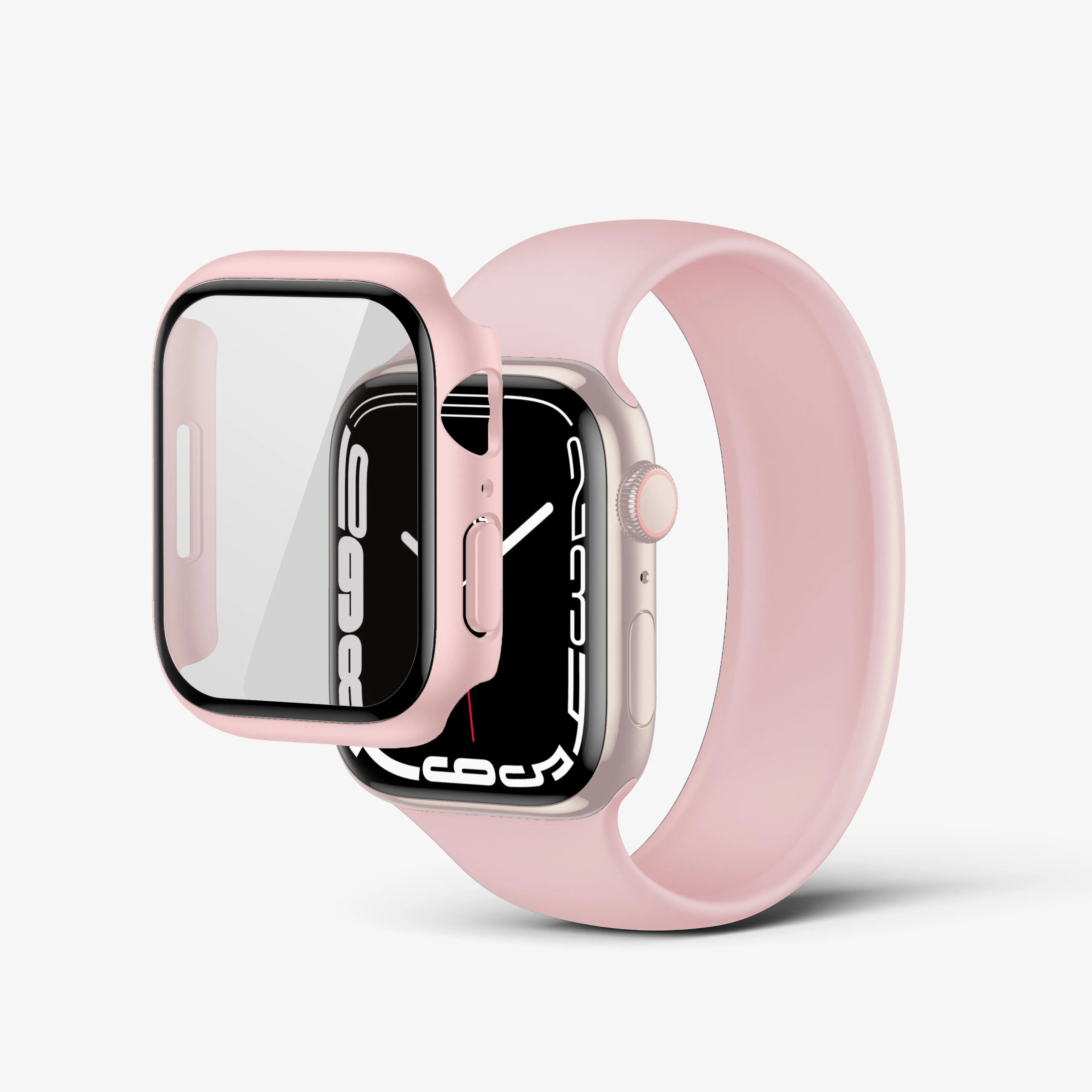 NanoArmour Apple Watch Bumper   Glass Hybrid Case