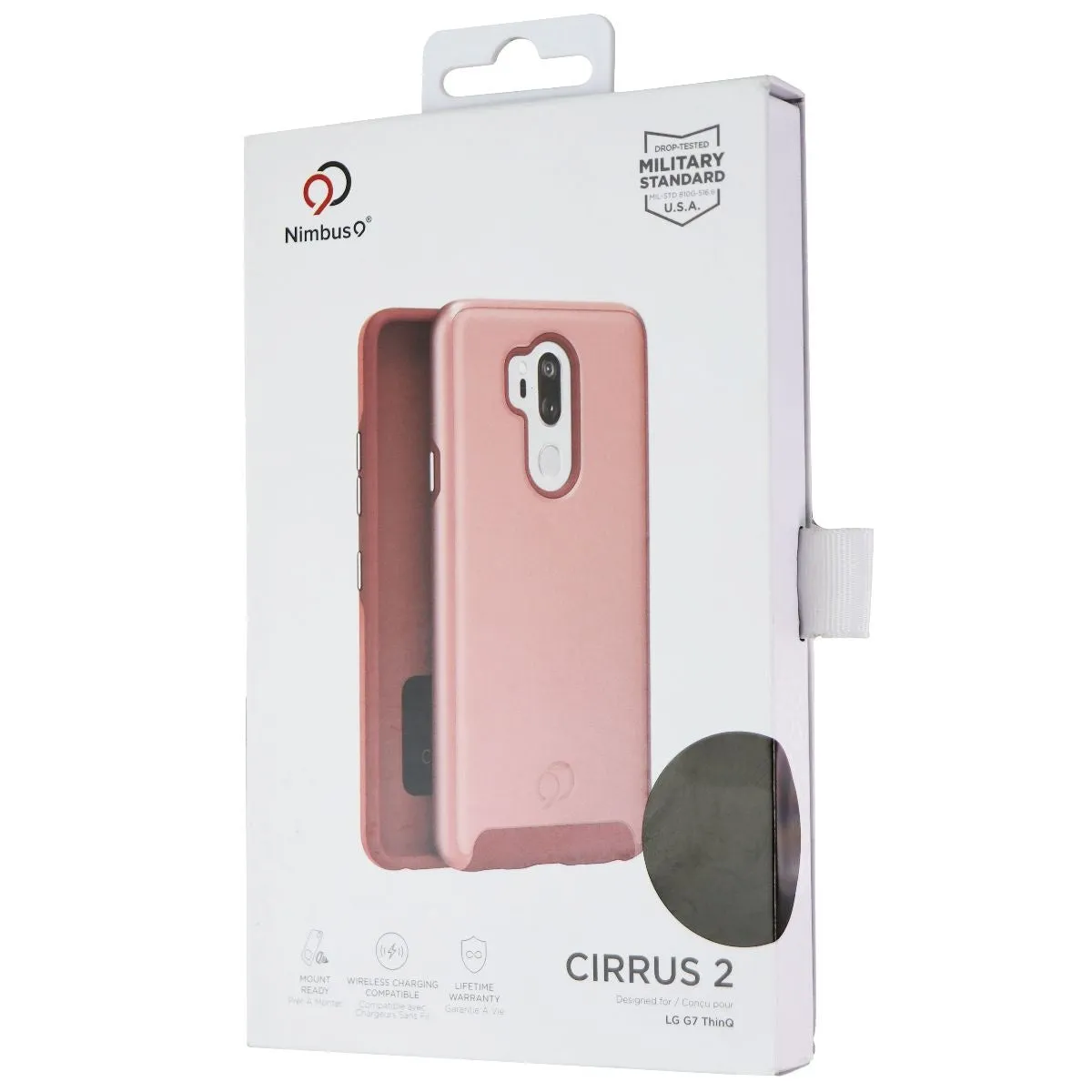 Nimbus9 (LGG7-N9CI2-RG) Cirrus 2 Case for LG G7 ThinQ - Rose Gold