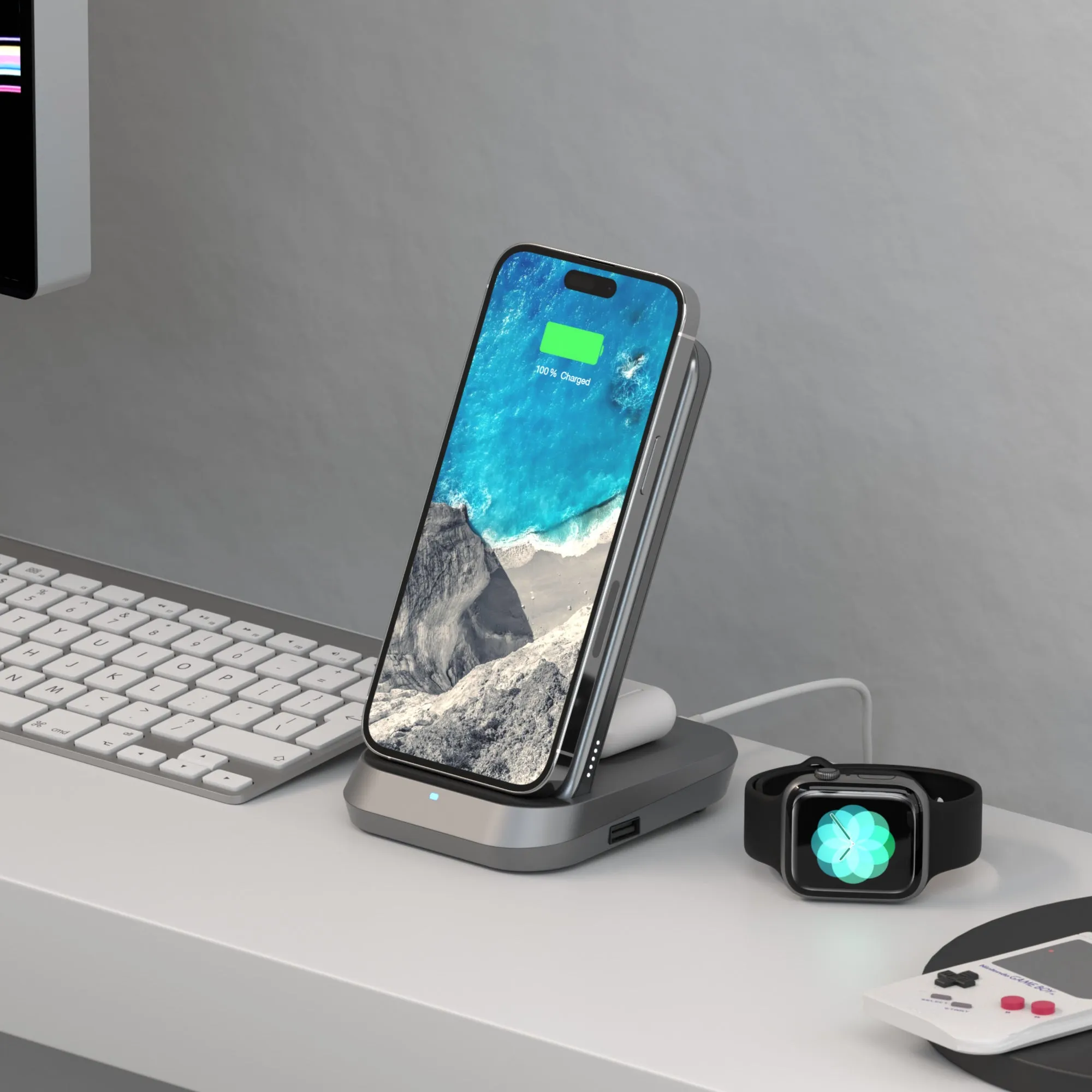 Novo Wireless Battery Pack & Charging Station Station | 10,000mAh