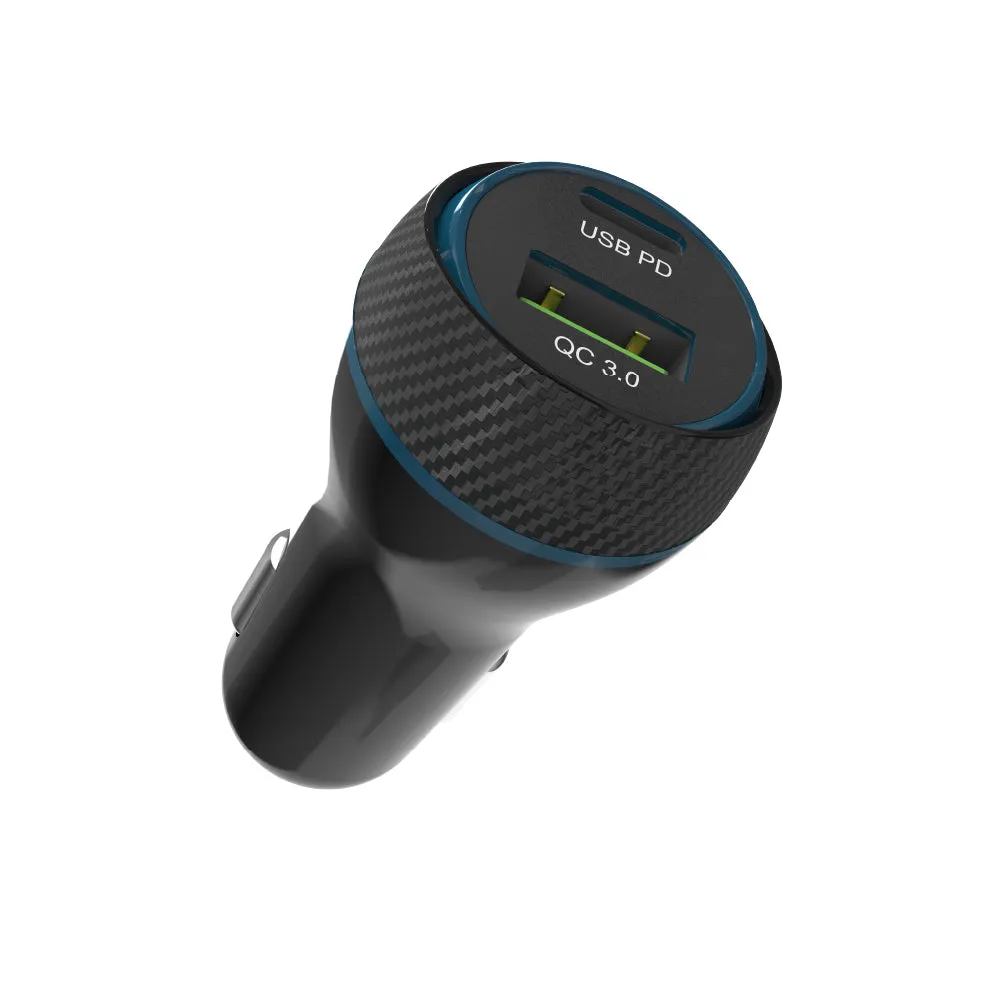 OMNIA C1  45W  PD/QC Fast charging Car Charger   PeAk II C120B USB-C to Lightning Cable (1.2M)