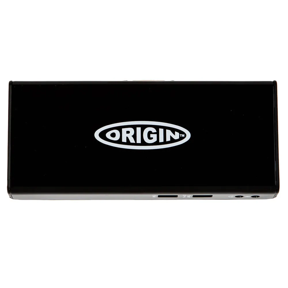 Origin Dock Usb 3.0 (3.1 Gen 1) Type-A Black Eqv To Lenovo Thinkpad Usb 3.0 Pro