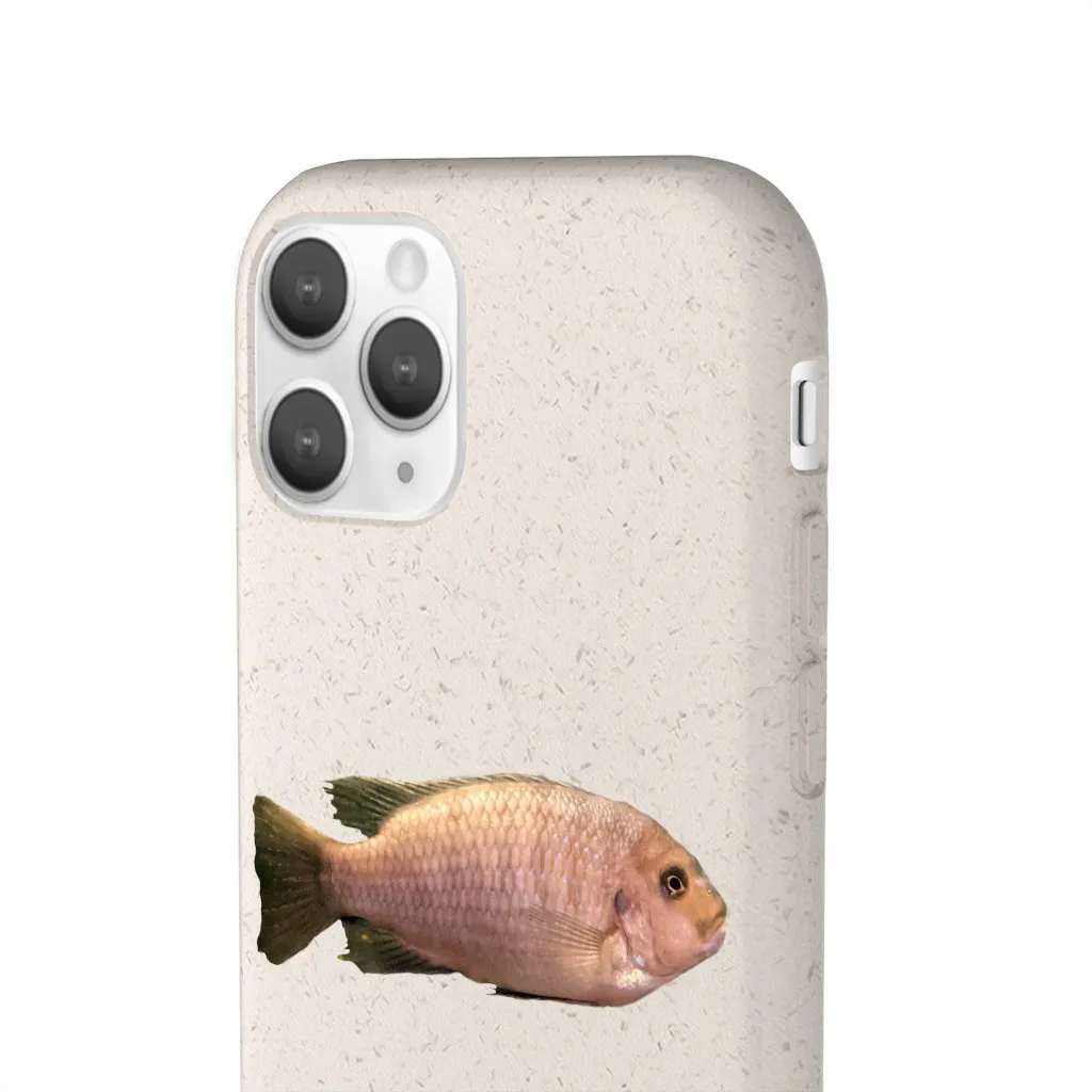 Peach Fish Biodegradable Case