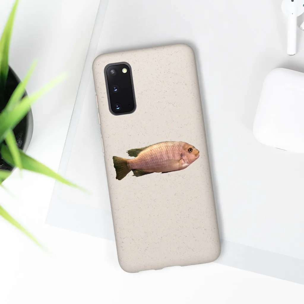 Peach Fish Biodegradable Case