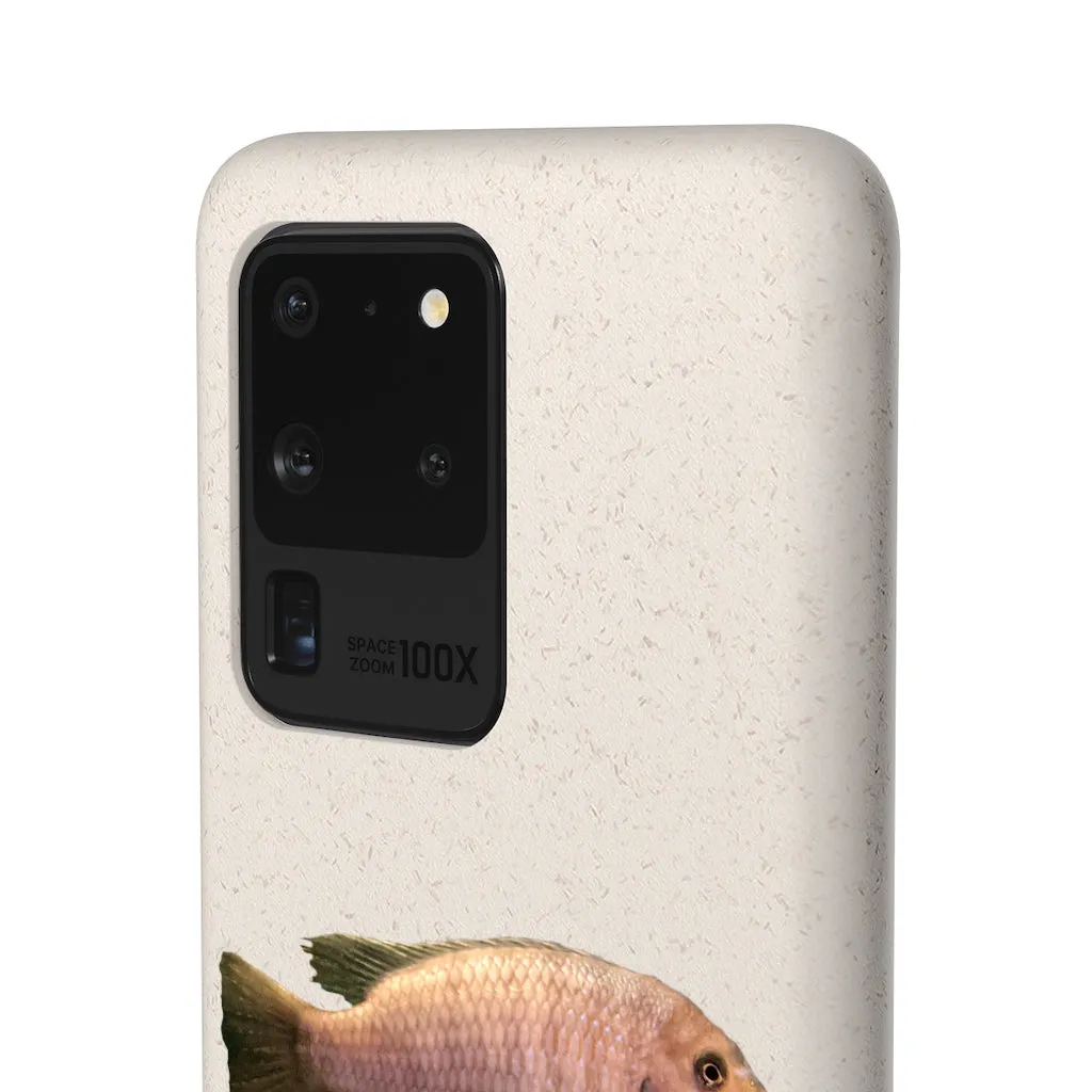 Peach Fish Biodegradable Case