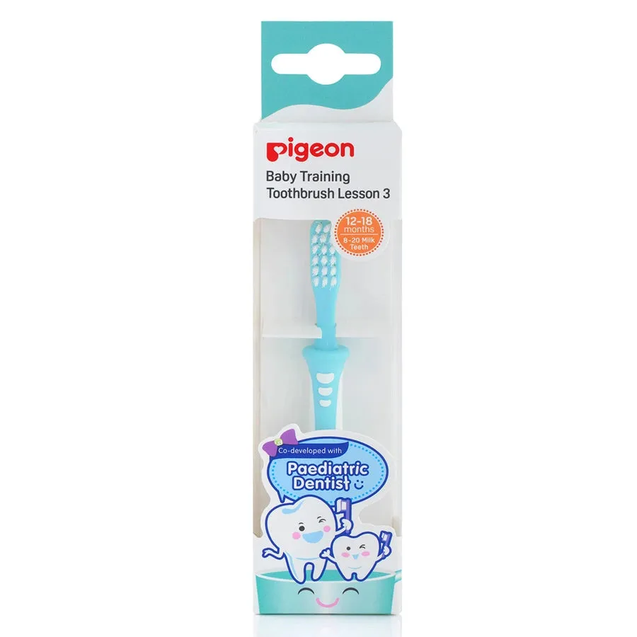 Pigeon Training Tooth Brush Lesson-3 Green