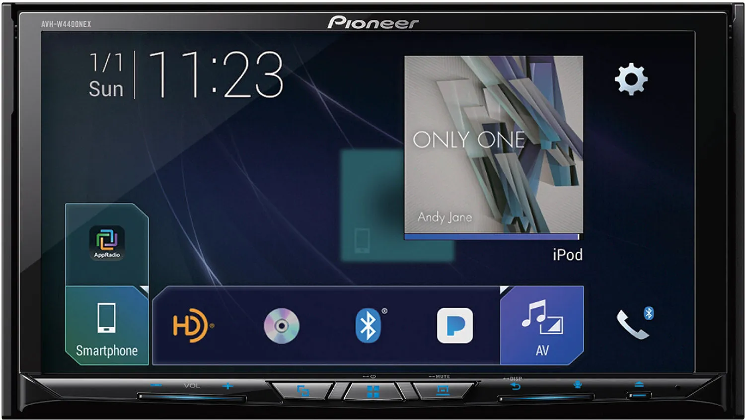 Pioneer 7" In-Dash Multimedia Receiver - AVH-W4400NEX