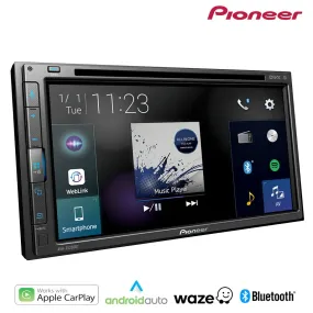 Pioneer AVH-Z5250BT 6.8" Double Din DVD Receiver With Apple CarPlay & Android Auto