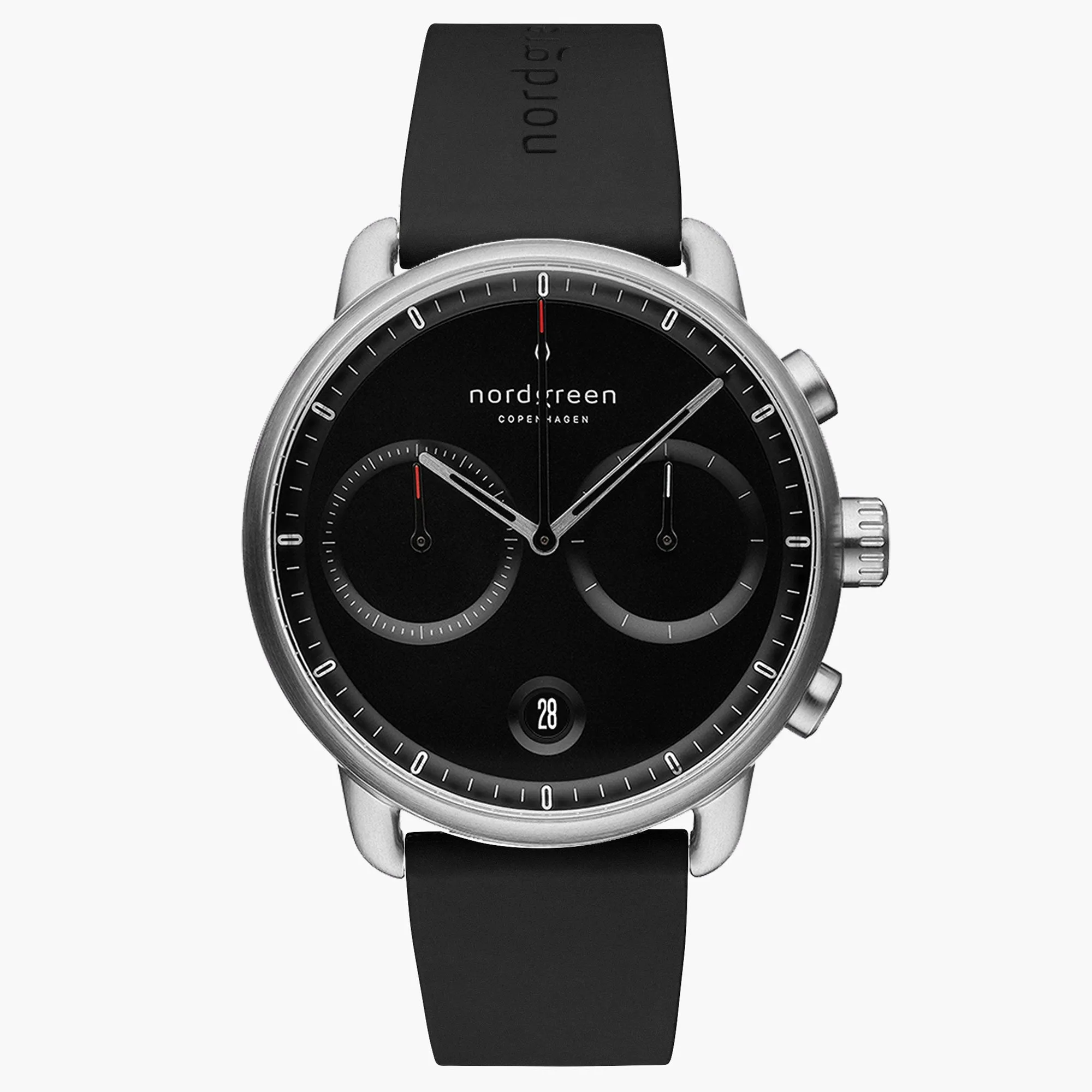 Pioneer | Black Dial - Black Rubber