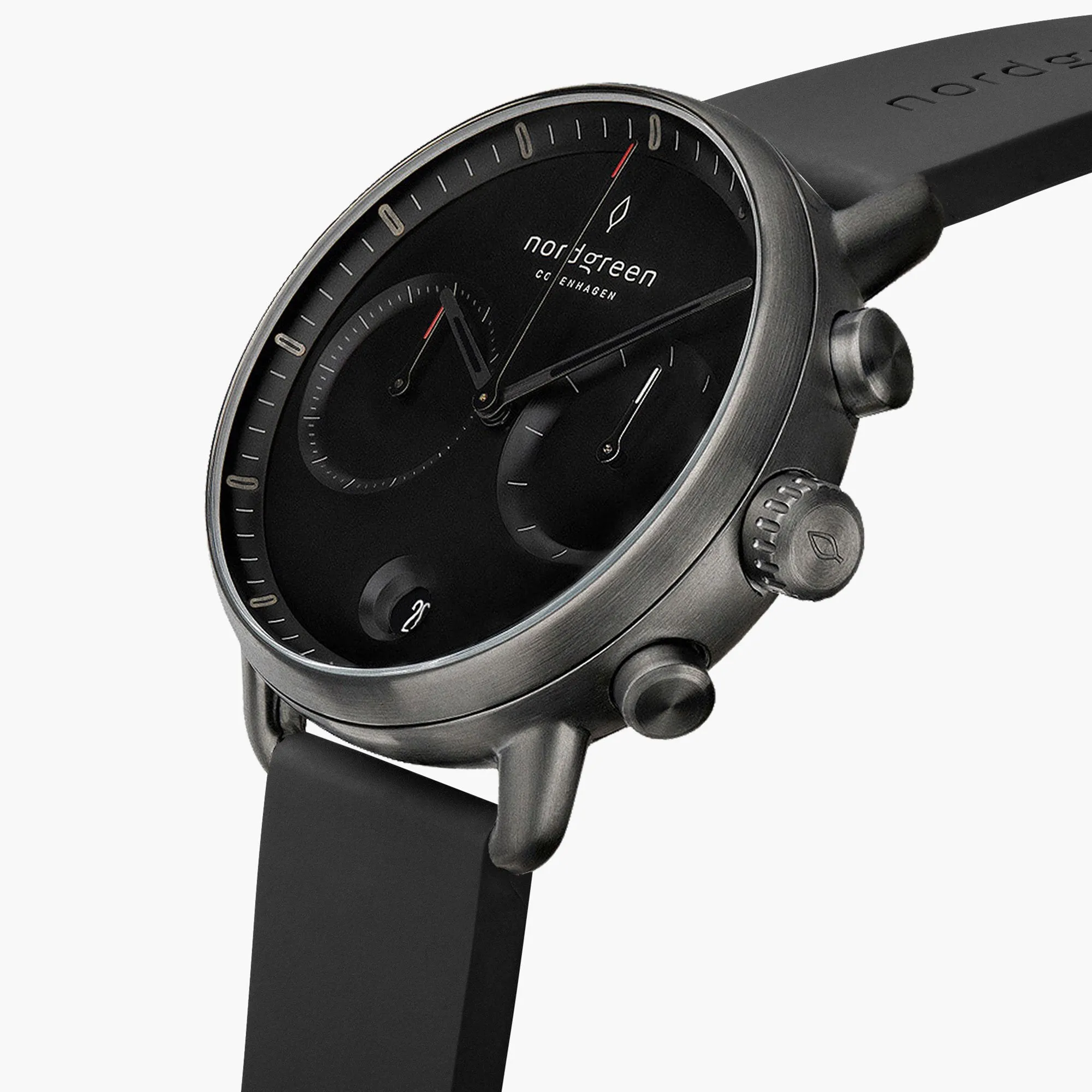 Pioneer | Black Dial - Black Rubber