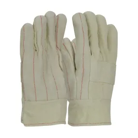 PIP 94-928I Economy Grade Hot Mill Glove with Three-Layers of Cotton Canvas and Burlap Liner - 28 oz