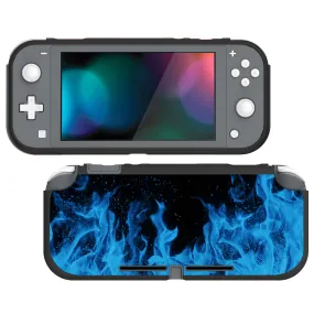 PlayVital Blue Flame Custom Protective Case for NS Switch Lite, Soft TPU Slim Case Cover for NS Switch Lite -  LTU6013