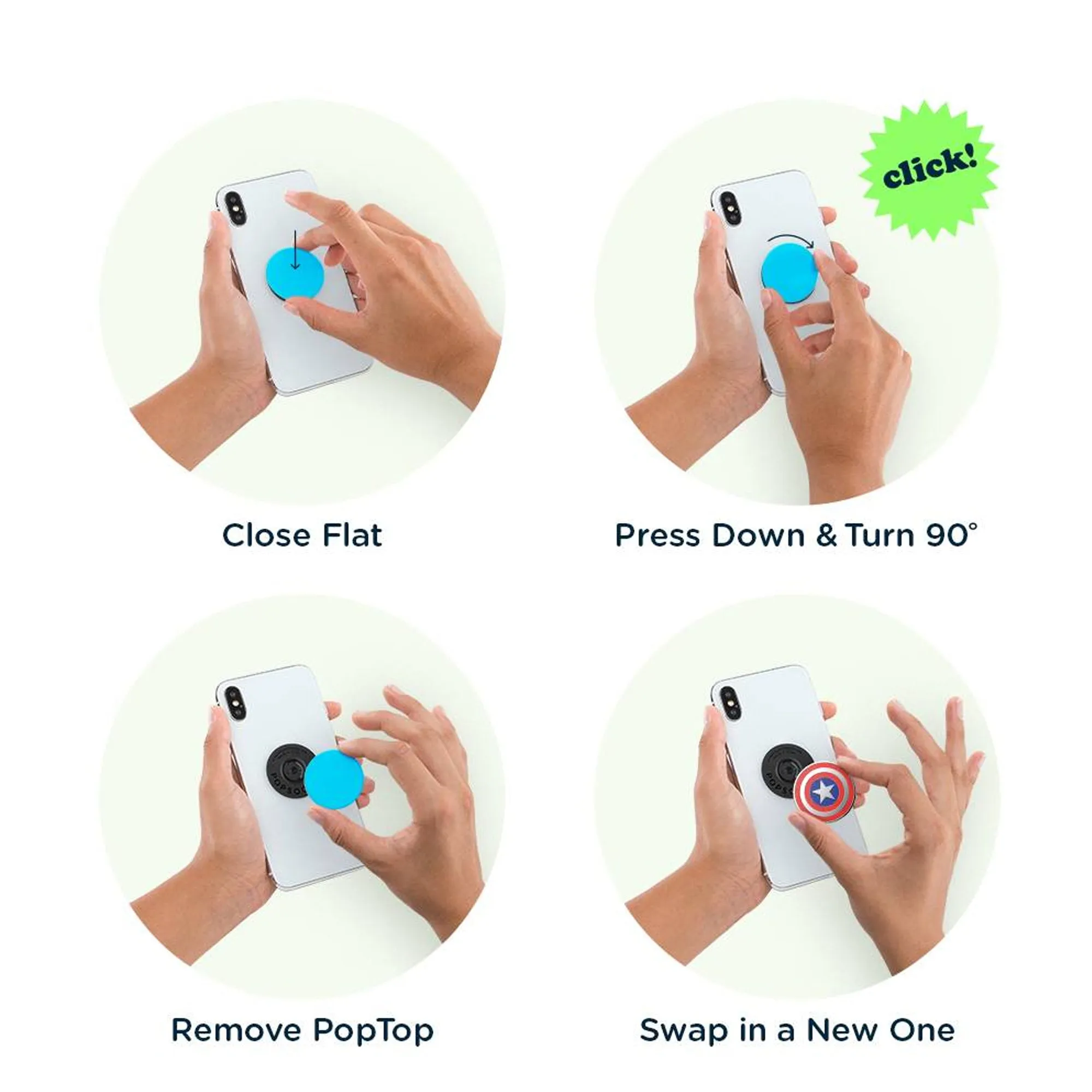 PopSockets Swappable Popgrip Licensed - Enamel Series