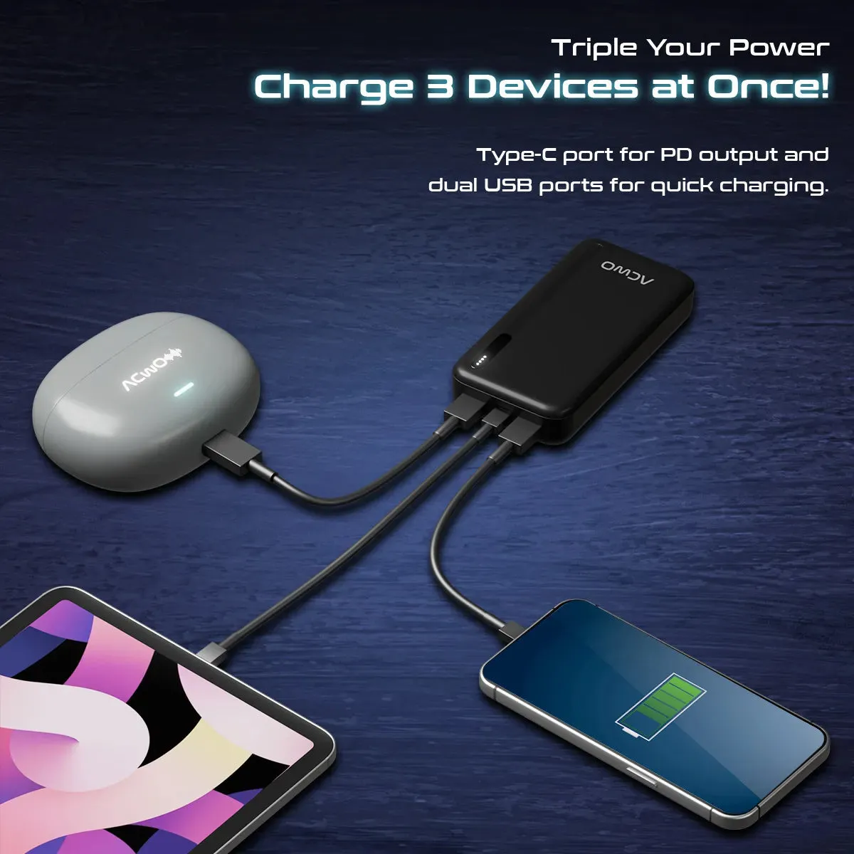 POwER 721 -  20000 mAh Fast Charging [ Portable Powerbank ]