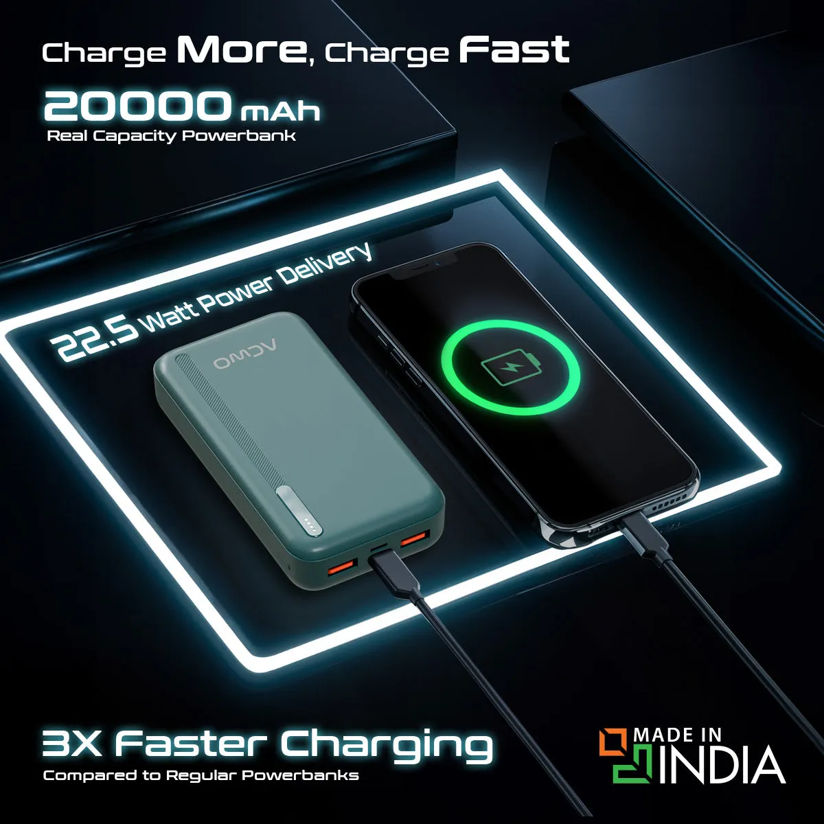 POwER 721 -  20000 mAh Fast Charging [ Portable Powerbank ]