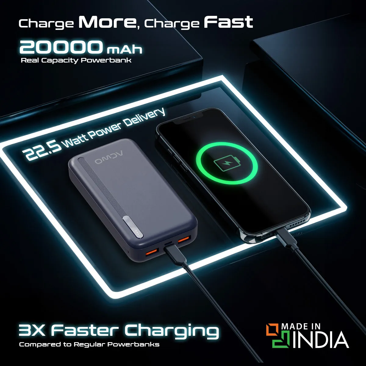 POwER 721 -  20000 mAh Fast Charging [ Portable Powerbank ]