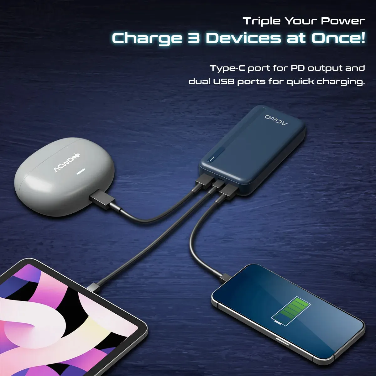 POwER 721 -  20000 mAh Fast Charging [ Portable Powerbank ]