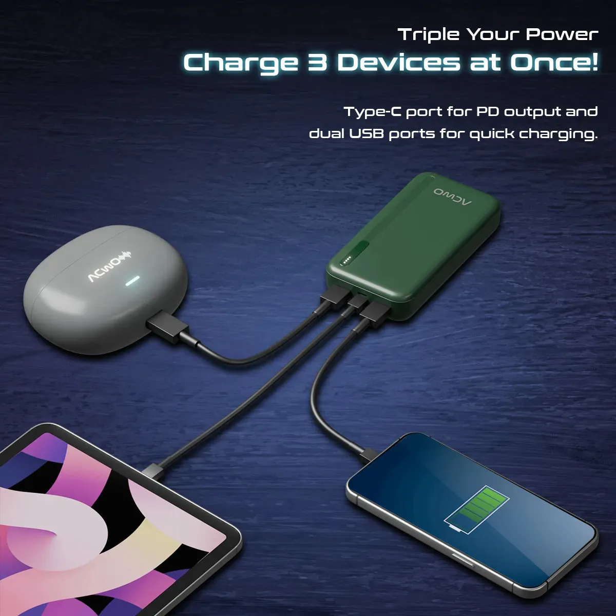 POwER 721 -  20000 mAh Fast Charging [ Portable Powerbank ]