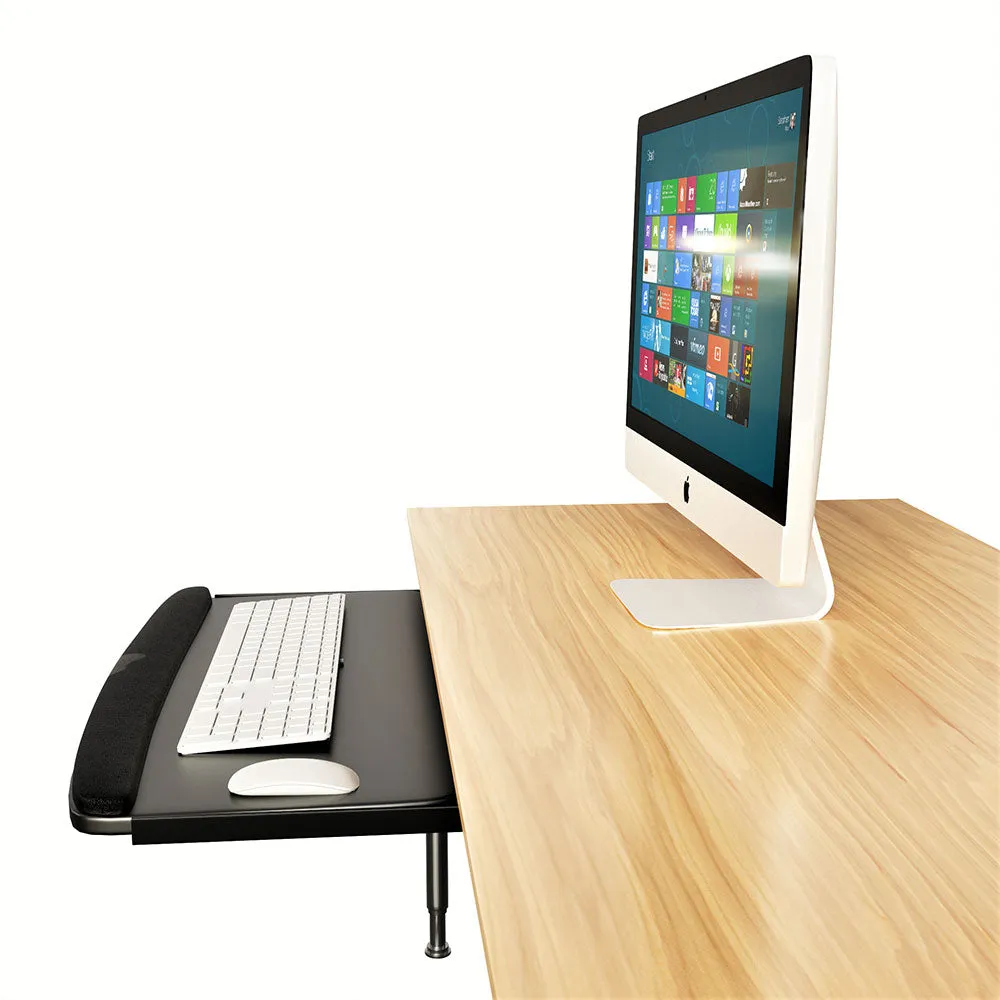 Premium Extra Wide 28” Pull-out Keyboard tray with Wrist Rest R46