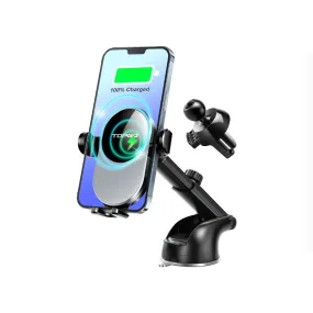 Qi Fast Wireless Charger Phone Mount