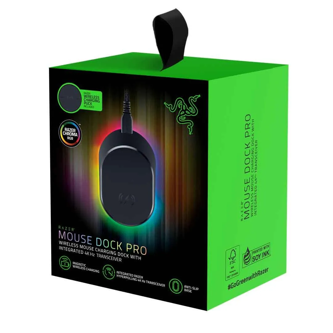 Razer Mouse Dock Pro - Wireless Mouse Charging Dock