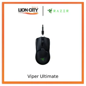 Razer Viper Ultimate (Mouse only/Without Charging Dock) — Ambidextrous Gaming Mouse with Razer™ HyperSpeed Wireless