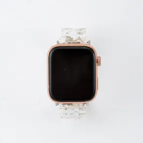 Resin Marble Strap / Rose Gold Buckle - 38mm, 40mm, 41mm