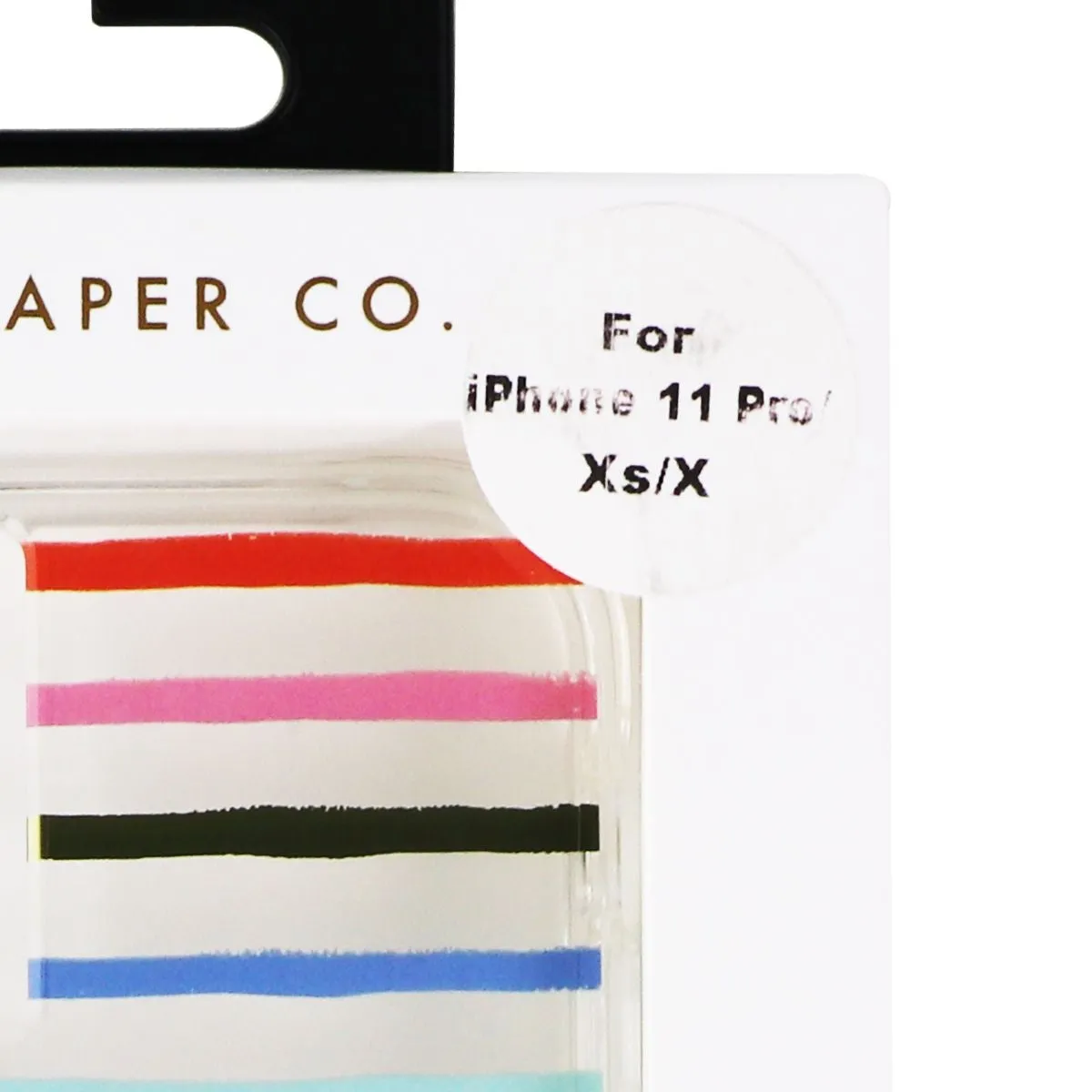 Rifle Paper CO. Case for iPhone 11 Pro - Happy Stripes w/Gold Foil Accents