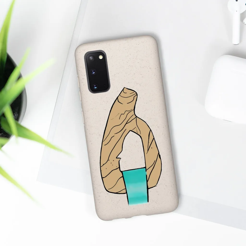 Rock with Water Biodegradable Case