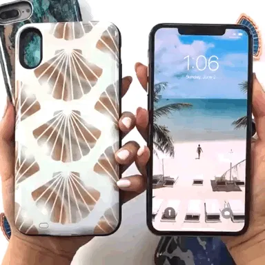 Seashells Battery Case