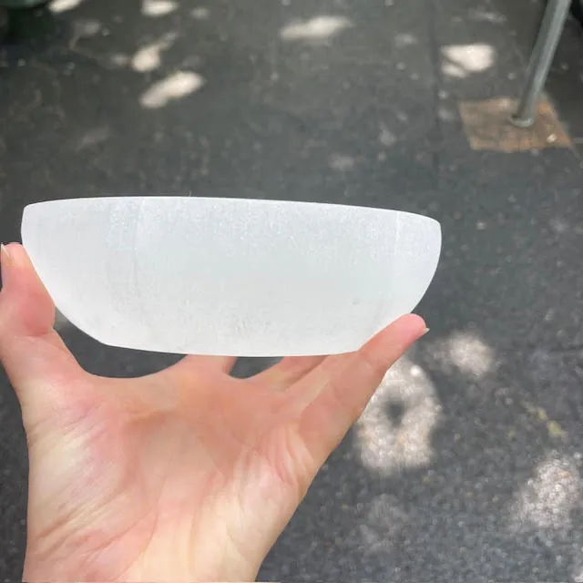 Selenite Charging Bowl