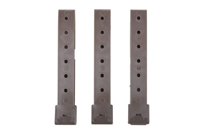 Set of 3 MOLLE Mounts (5) - Dark Earth