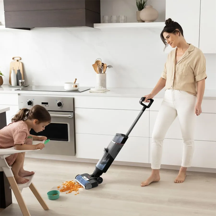 Shark HydroVac 500ml Cordless Hard Floor Vacuum Cleaner - Charcoal Grey | WD210UK