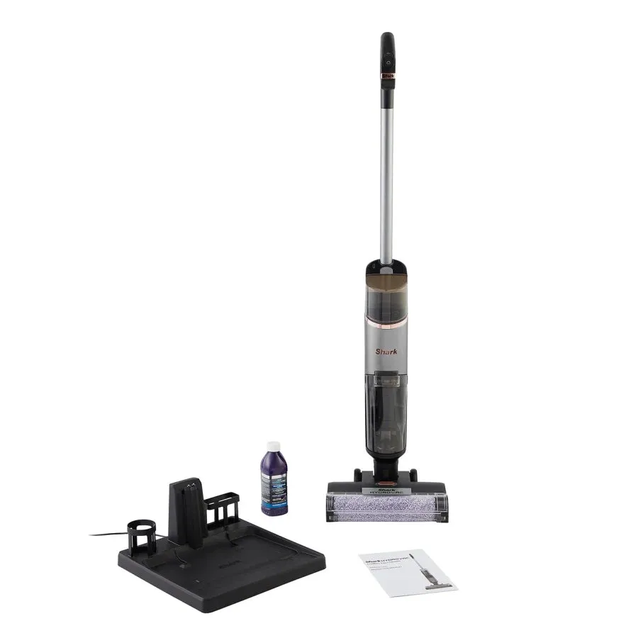 Shark HydroVac 500ml Cordless Hard Floor Vacuum Cleaner - Charcoal Grey | WD210UK