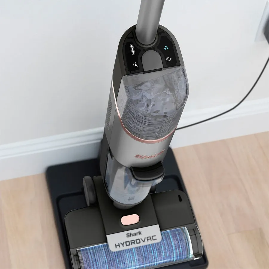 Shark HydroVac 500ml Cordless Hard Floor Vacuum Cleaner - Charcoal Grey | WD210UK