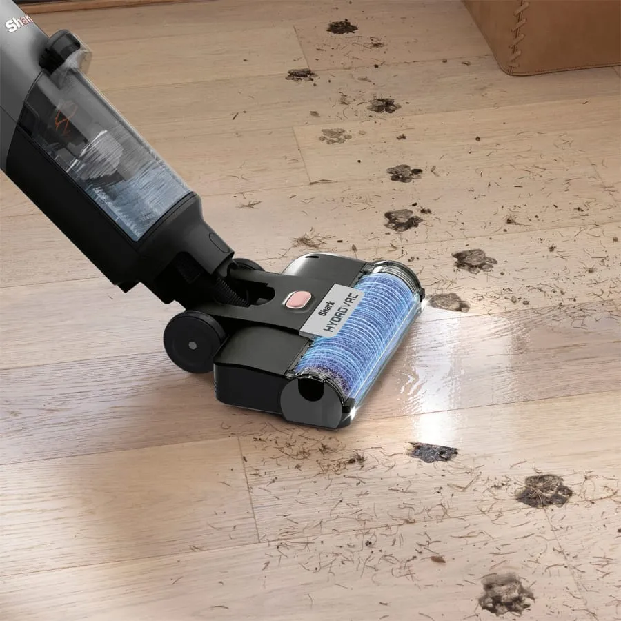 Shark HydroVac 500ml Cordless Hard Floor Vacuum Cleaner - Charcoal Grey | WD210UK