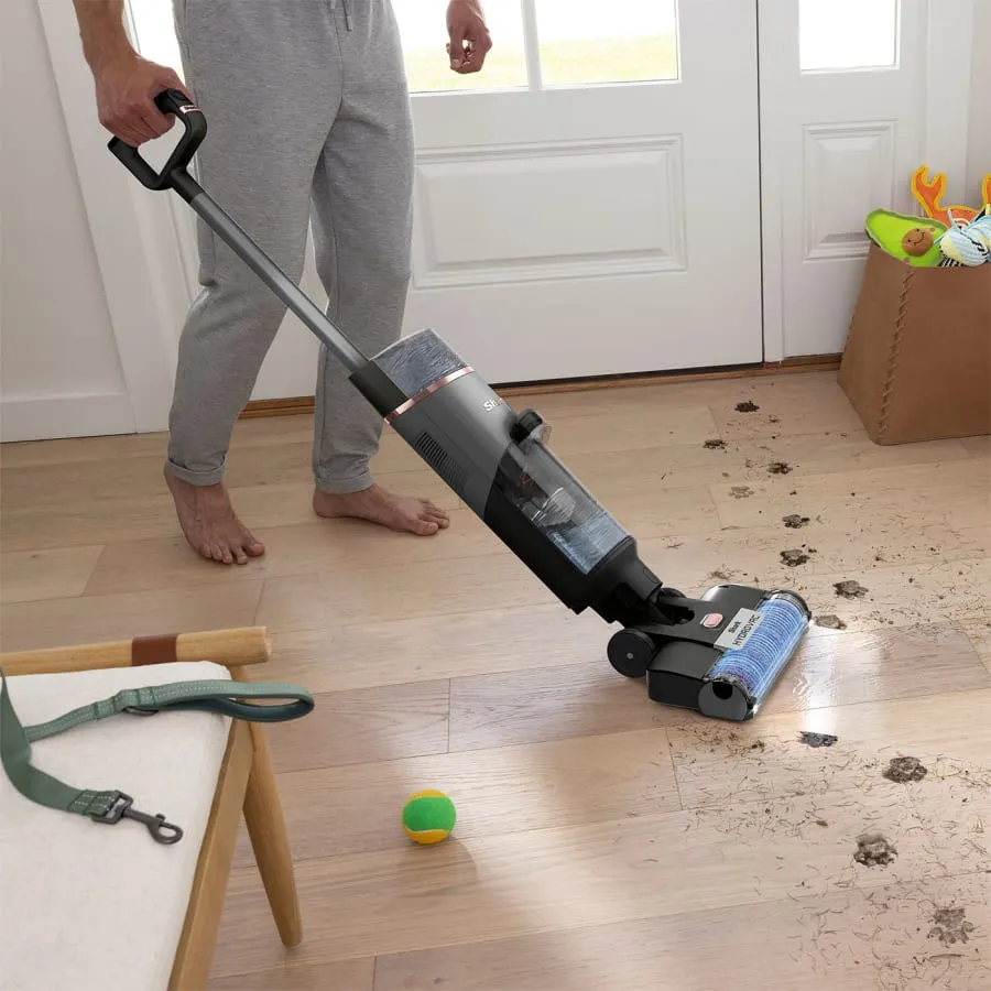 Shark HydroVac 500ml Cordless Hard Floor Vacuum Cleaner - Charcoal Grey | WD210UK