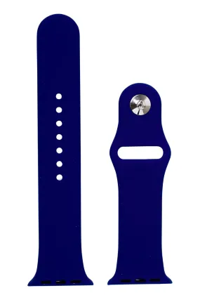 SILICONE APPLE WATCH BAND | NAVY