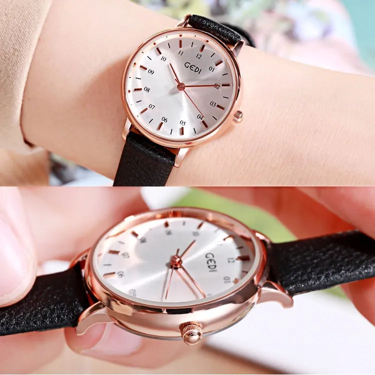 Simple Numberal Scale Women's Watch