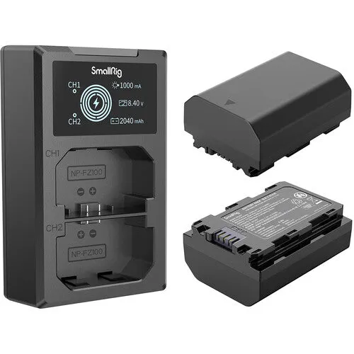 SmallRig 3824B NPFZ100 Camera Battery and Charger Kit